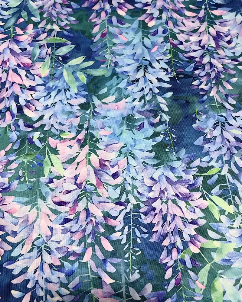 Kortärmade blusar med botaniskt tryck