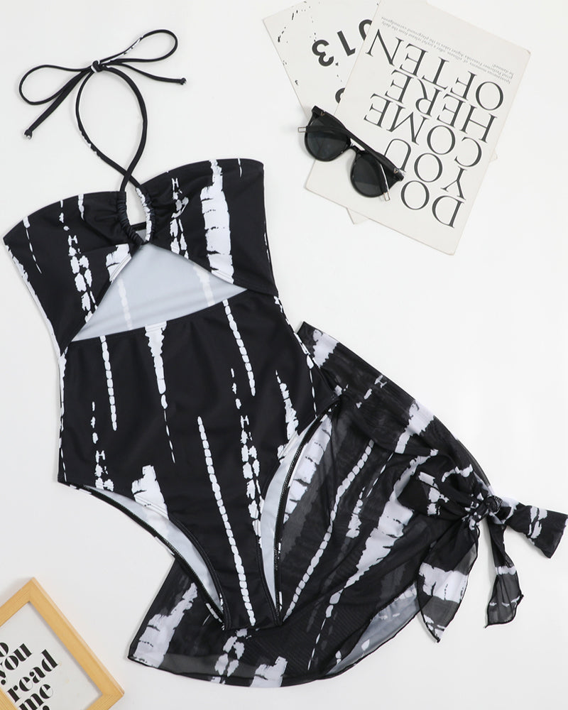 Halter neck bikini i två delar