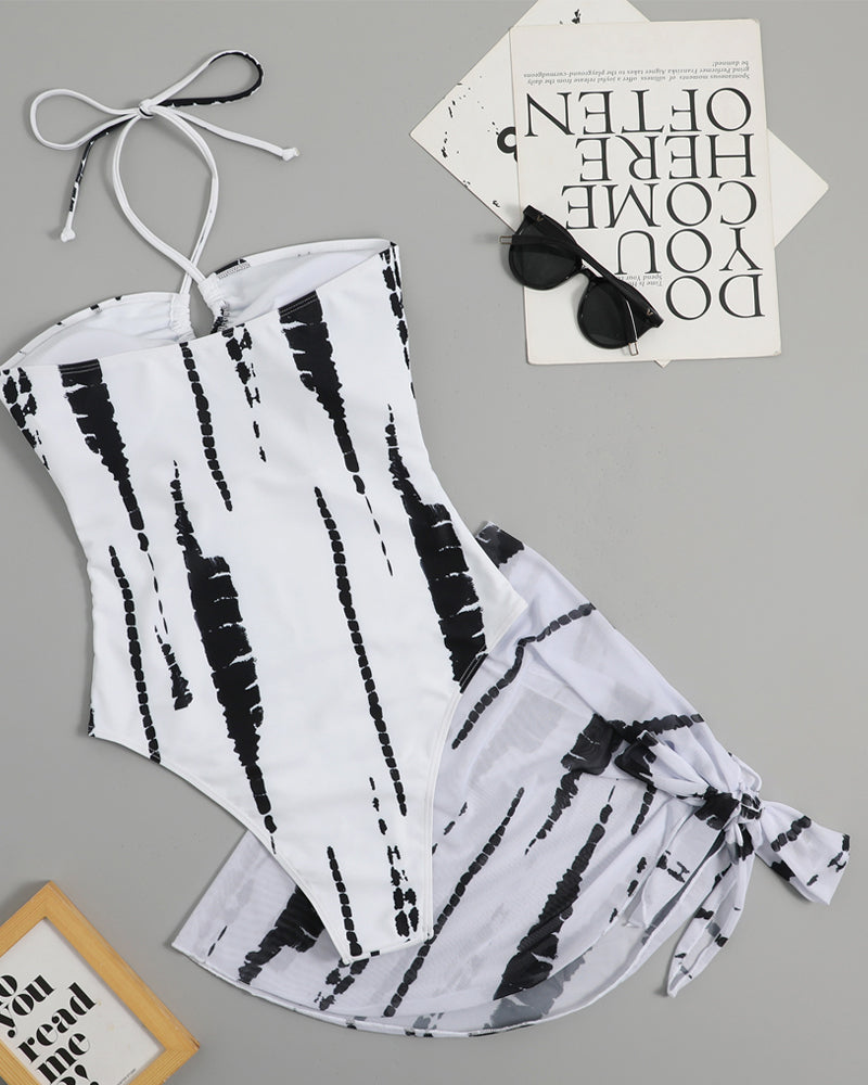 Halter neck bikini i två delar