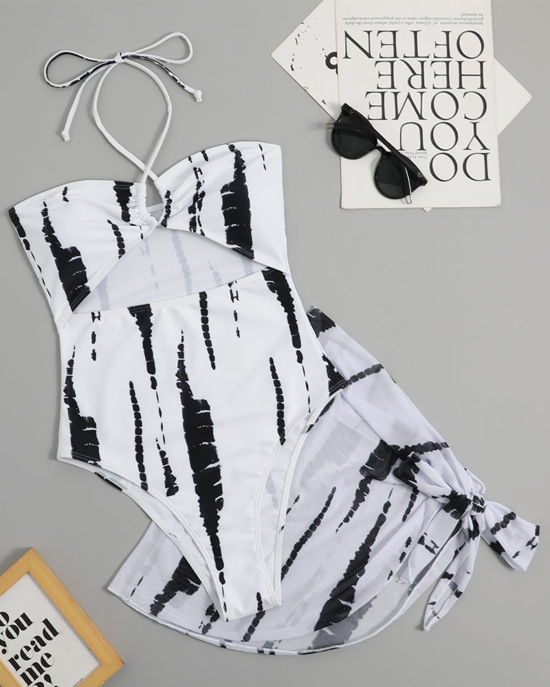 Halter neck bikini i två delar