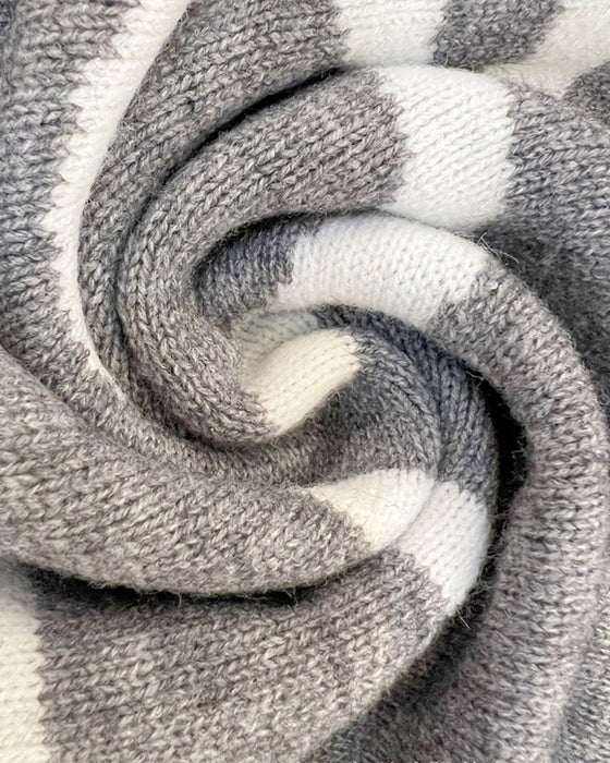 Lös lång kofta med bokstavstryck