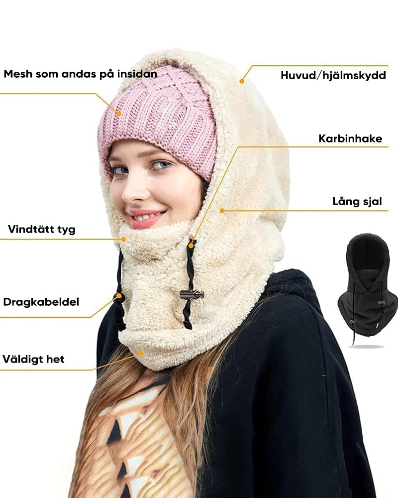 Sherpa-huva skidmask