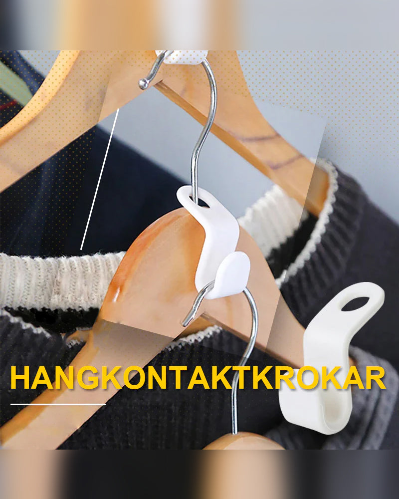 Krokar för klädgalge