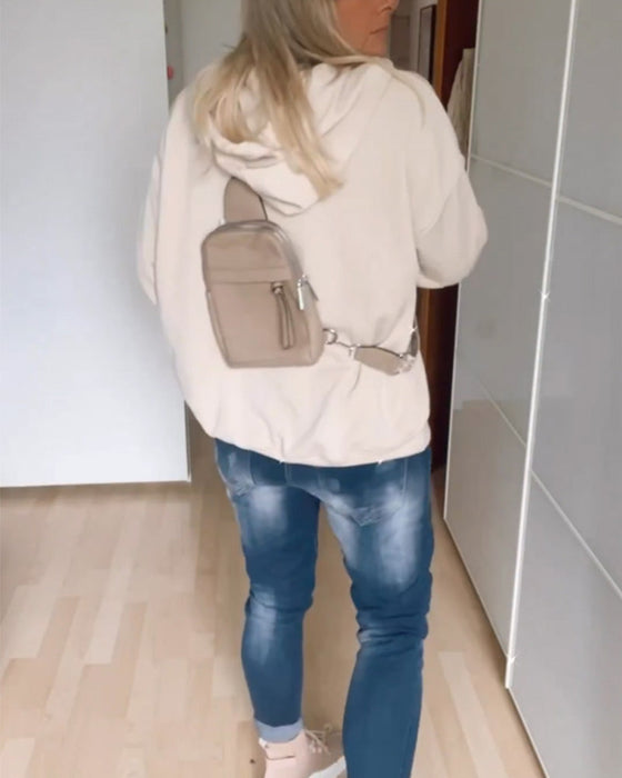 Luvtröjor med löst ankartryck