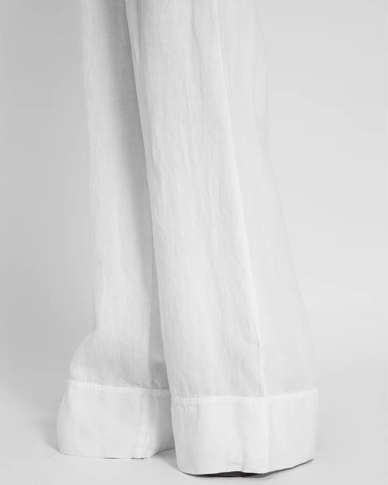 Enfärgad Set med väst och byxor