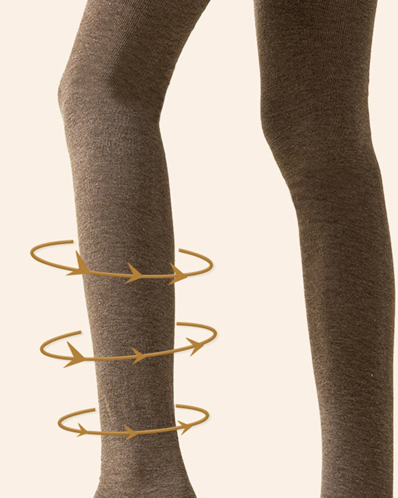 Förtjockade höga strumpor