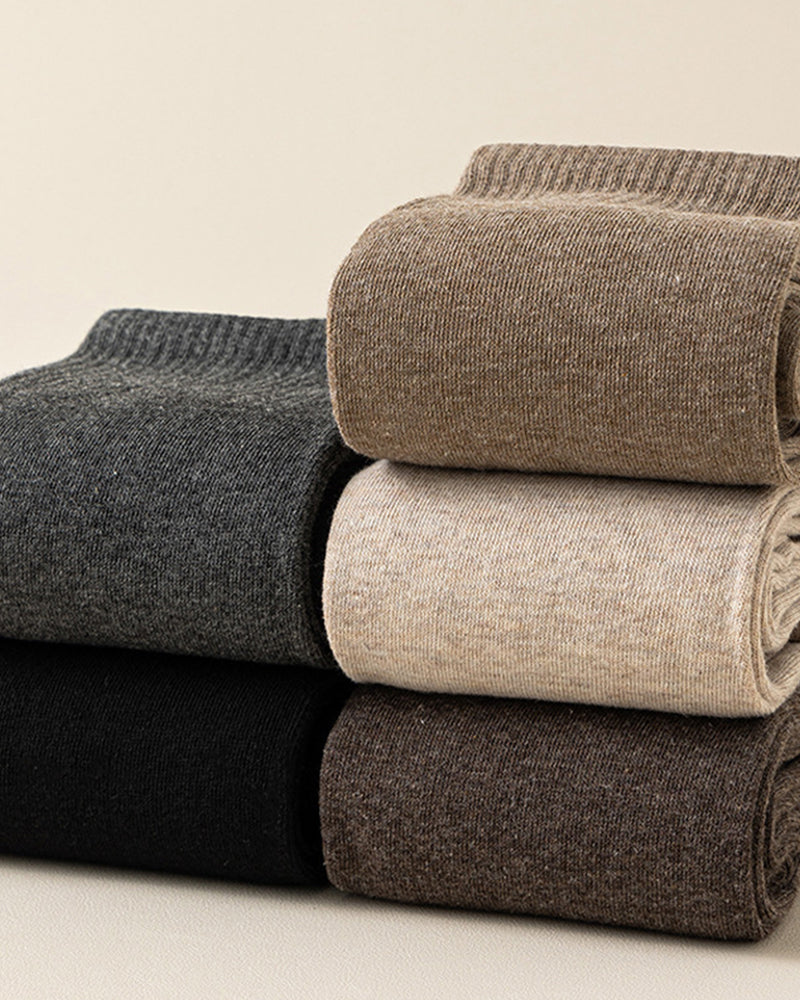 Förtjockade höga strumpor