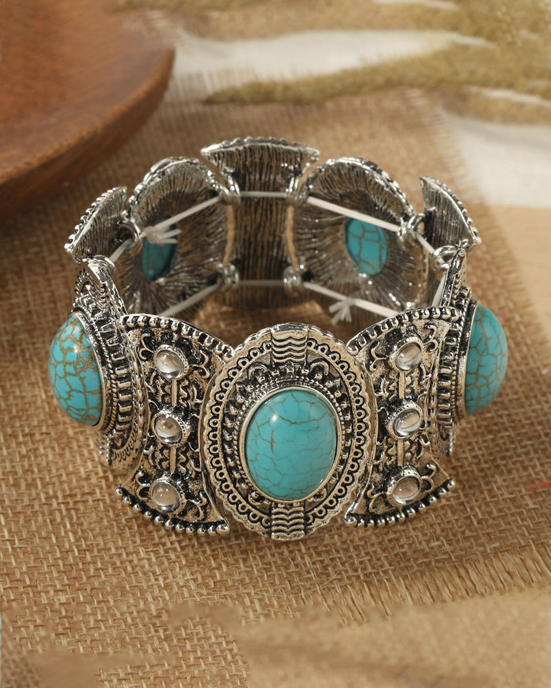 Bohemian Västerländsk Turkos armband för kvinnor