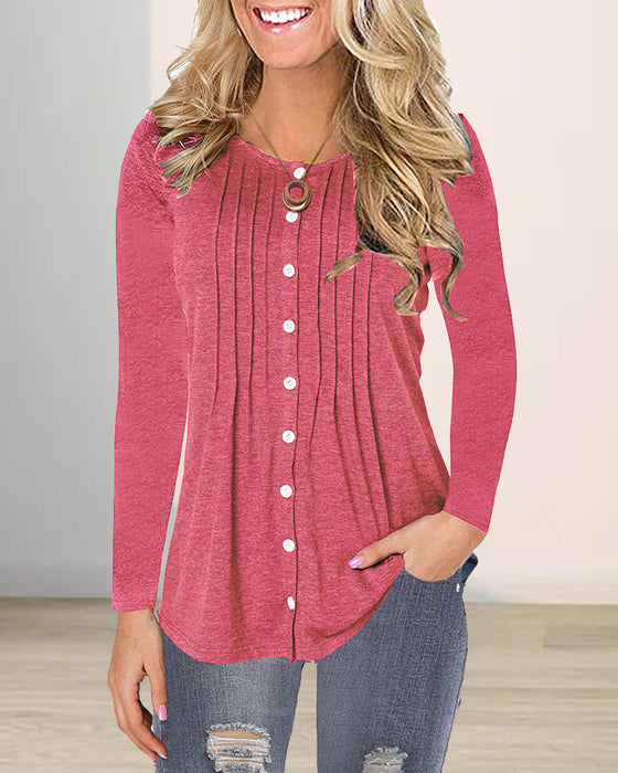 Dagligen Topp med långa ärmar