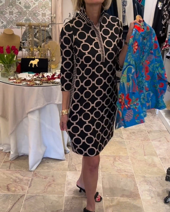 Kvinnors polka klänning