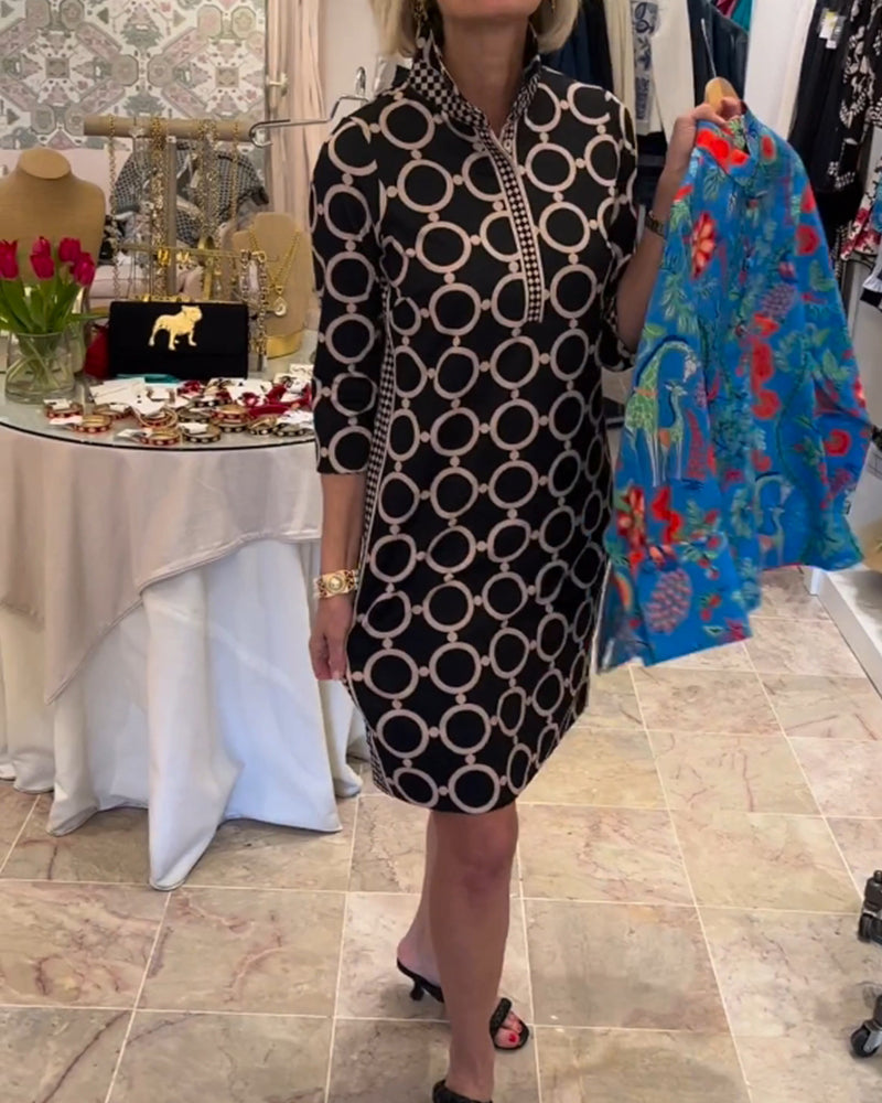 Kvinnors polka klänning