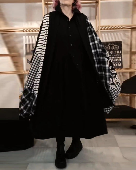 Casual lös A-linje klänning