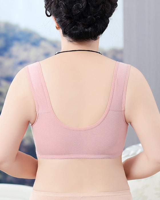 Främre knapp medelålders och äldre Underkläder