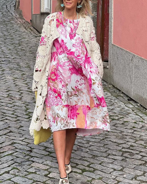 Klänningar med eleganta stilar och tryck