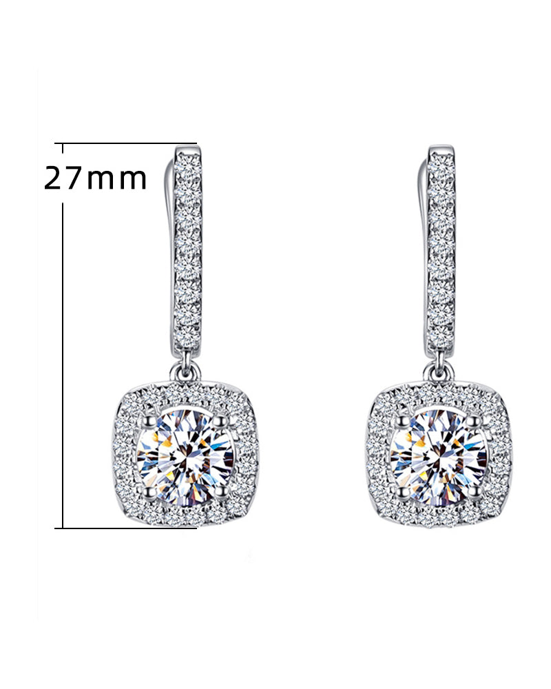 Orhängen med zirconia