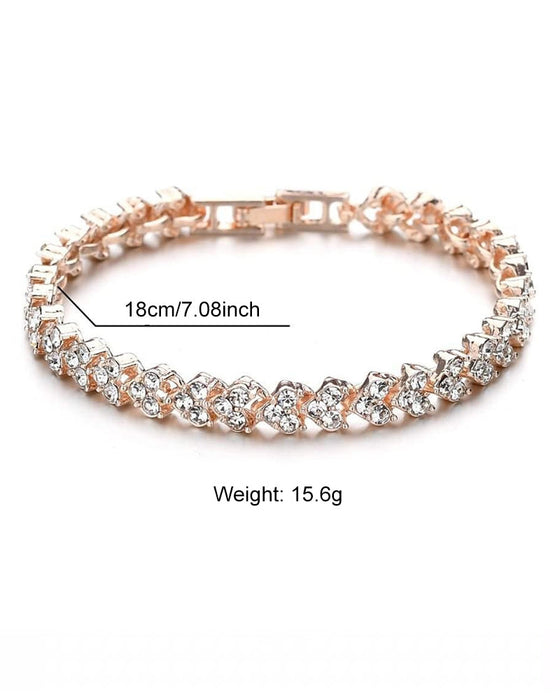Armband med kristall