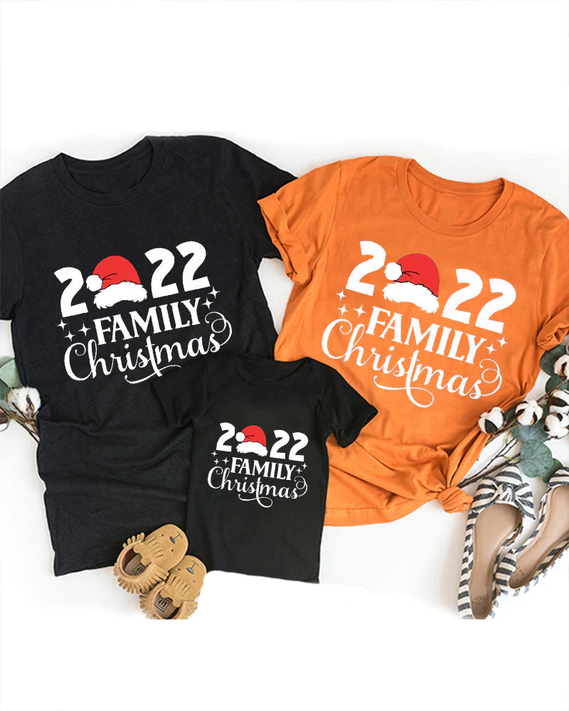 Matchande familjjul superrolig t-shirt