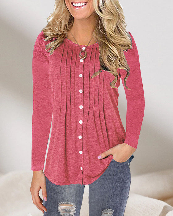 Dagligen Topp med långa ärmar