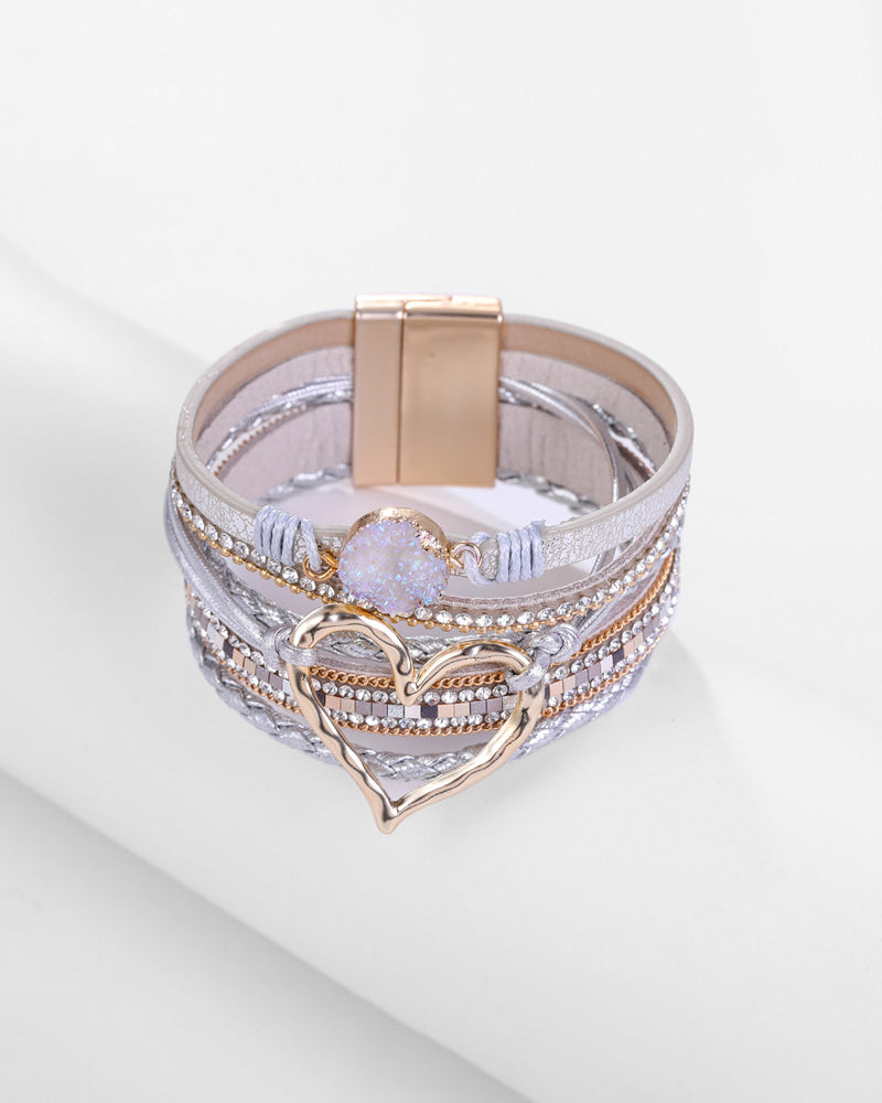 Bohemisk Hjärta  armband
