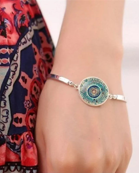 Datura blommor halsband-set