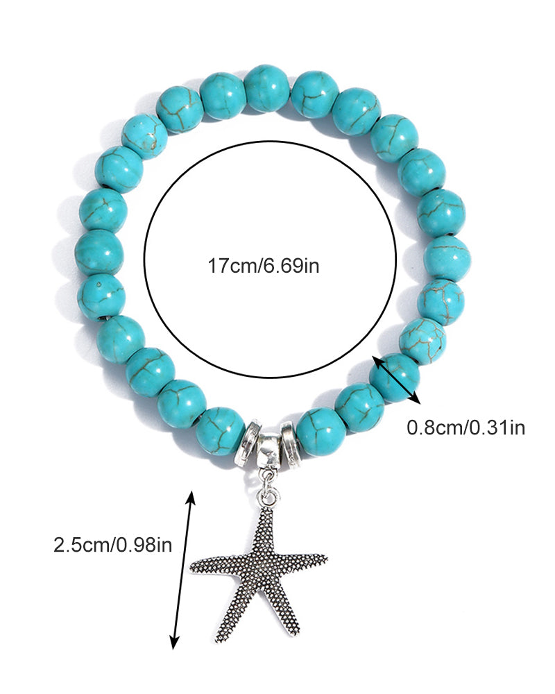 Bohemian Västerländsk Turkos armband för kvinnor