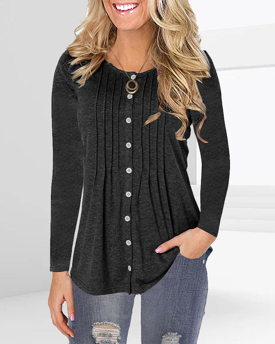 Dagligen Topp med långa ärmar