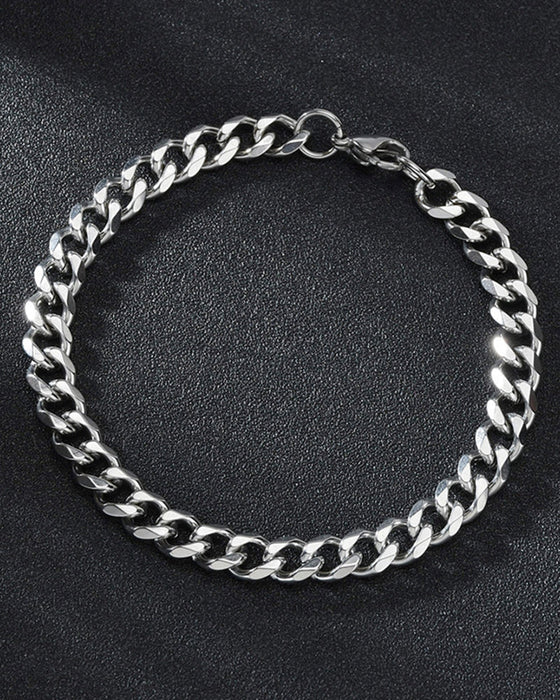 Polerat Armband i Titan