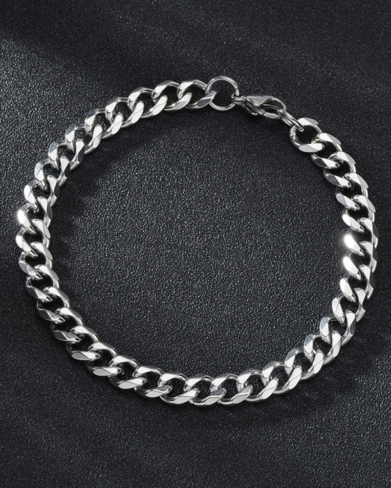 Polerat Armband i Titan