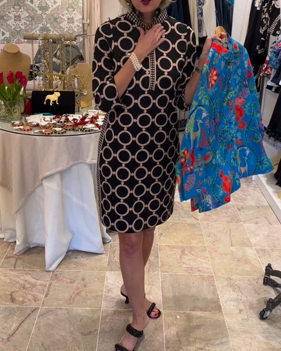 Kvinnors polka klänning