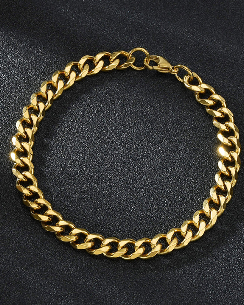 Polerat Armband i Titan