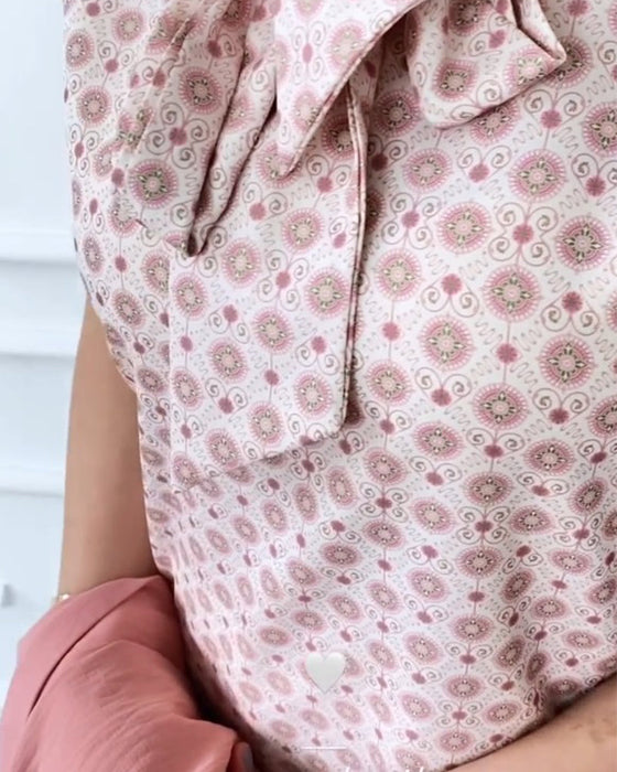 Elegant ärmlös topp med axelband