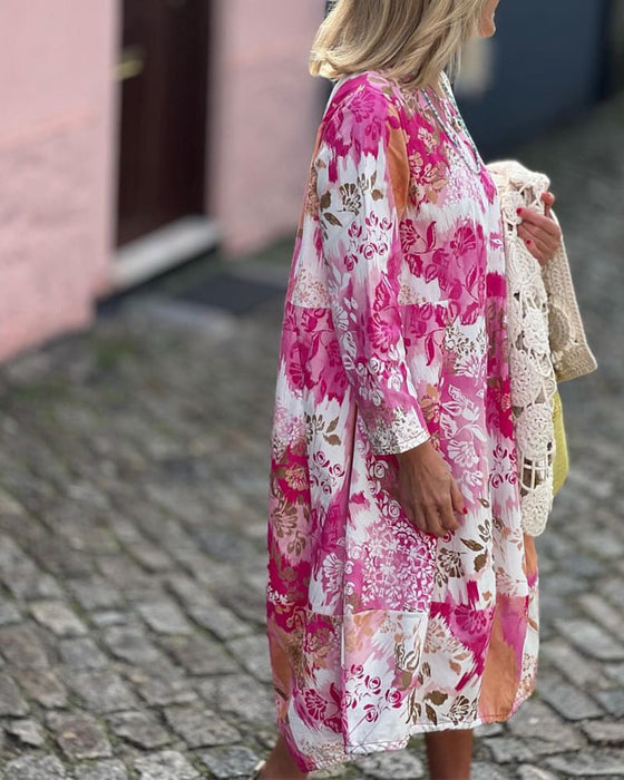 Klänningar med eleganta stilar och tryck