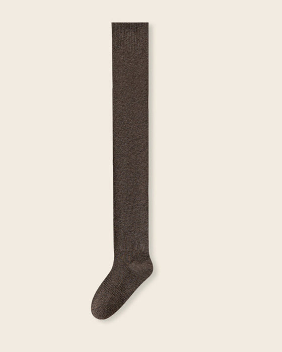 Förtjockade höga strumpor