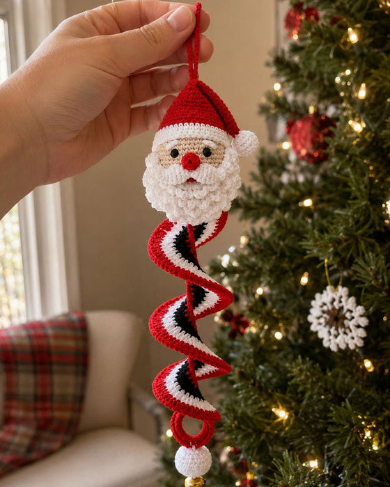 ☃️ DIY Kit Snögubbe I Spiral Virkning
