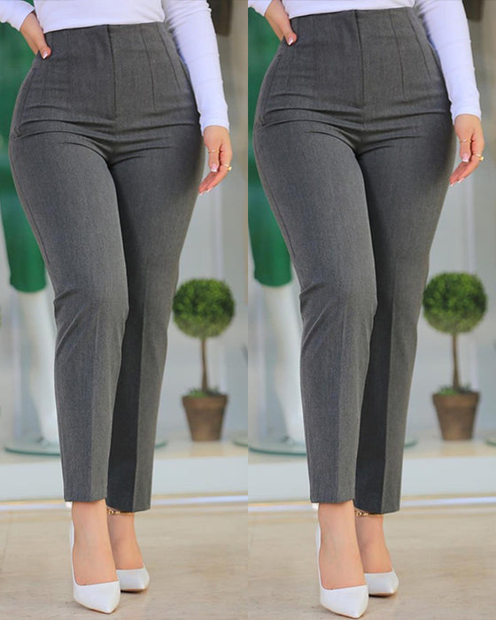Byxor Ficka Casual Kapad