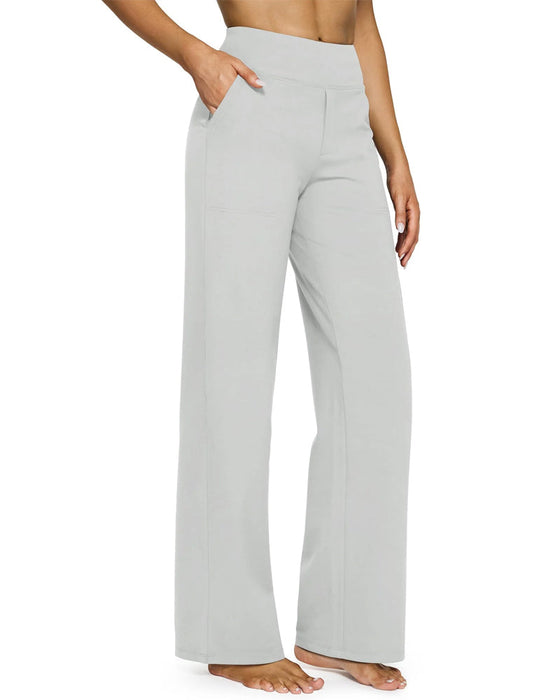 Byxor Dam Högmidjade Stretch Casual Yoga Vida Ben