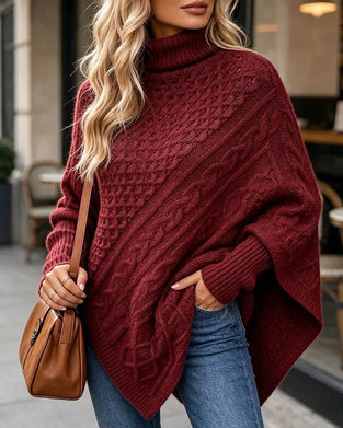 Tröja Oregelbunden Enfärgad Pullover