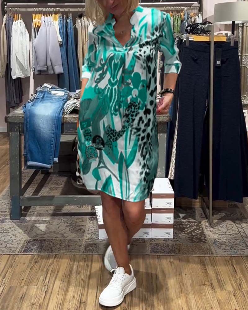 Klänning i vardagsfärg för kvinnor