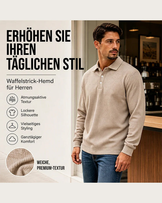Topp Herr Enfärgad Revers