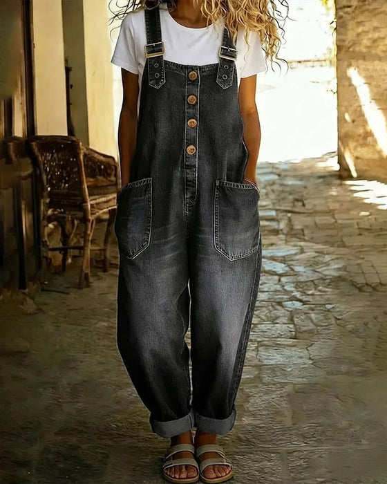 Hoppdräkt Justerbar Denim