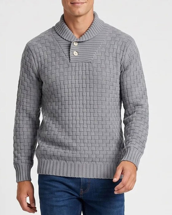 Pullover Herr Rutig Avslappnad
