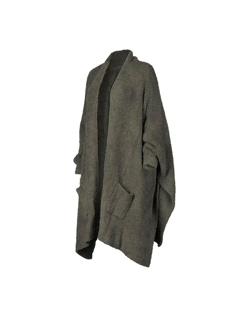 Cardigan Ficka Casual Lång Ärm