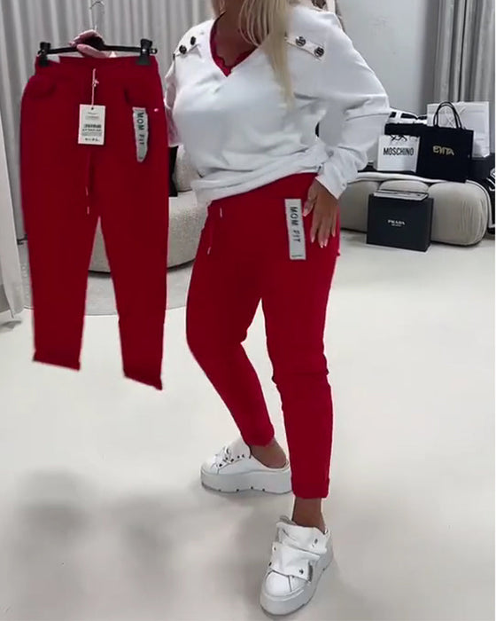 Byxor Modell Stretch Dragkedja