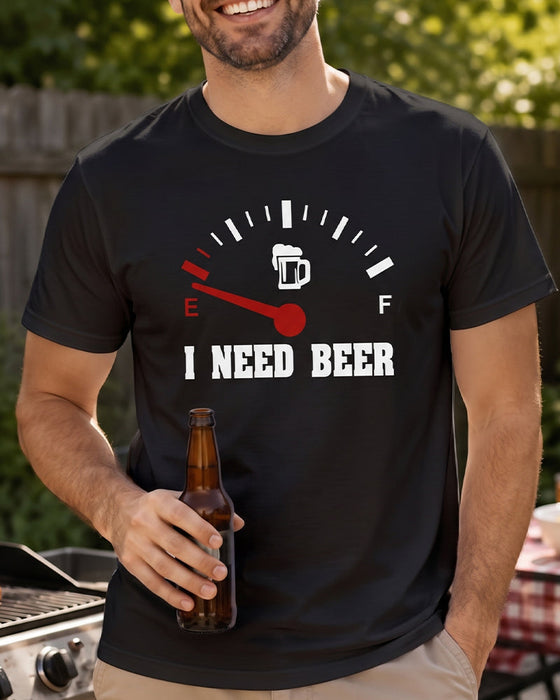 T-Shirt Herr Timglas Tryck