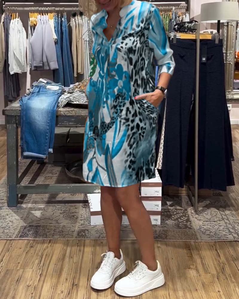 Klänning i vardagsfärg för kvinnor