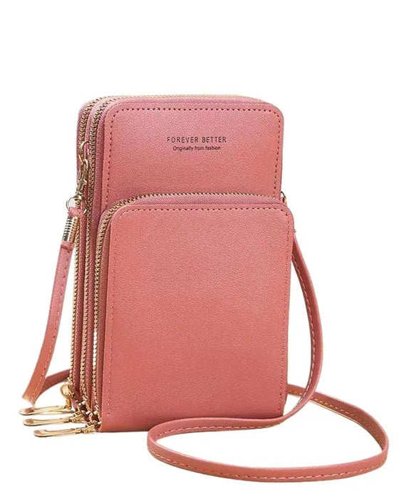 Enfärgad Mode Crossbody Telefonväska