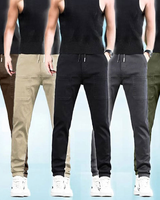 Multipants – Högstretchiga Cargobyxor Med Flera Fickor Och Hög Hållbarhet