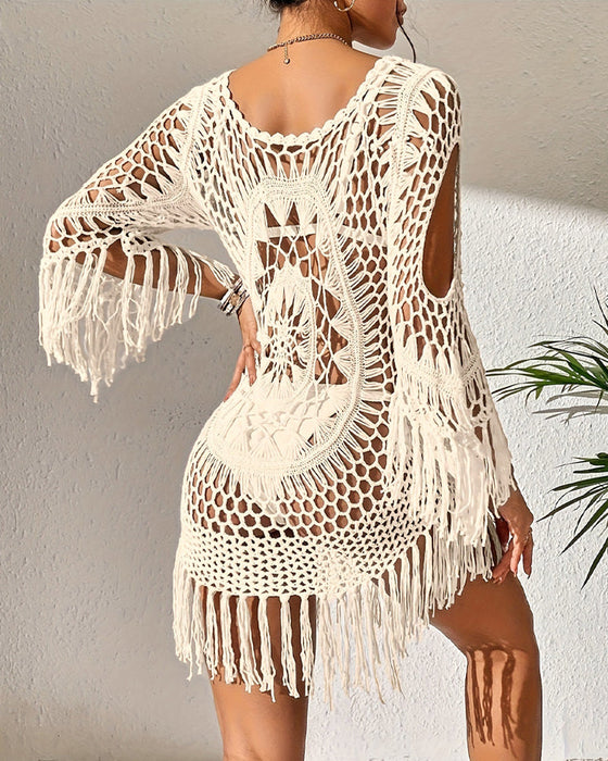 Strandcover-Up Med Utskuren Camisole