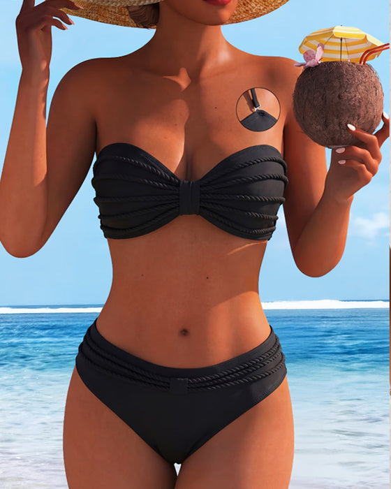Bikini Enfärgad Halsband
