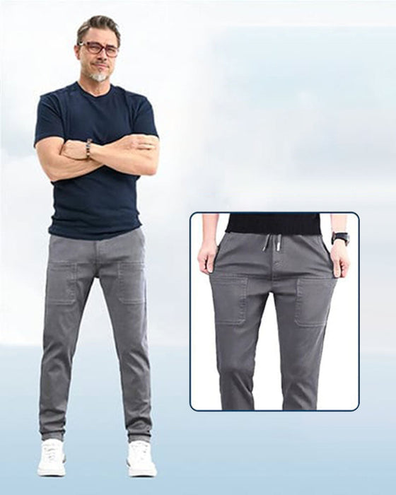 Multipants – Högstretchiga Cargobyxor Med Flera Fickor Och Hög Hållbarhet